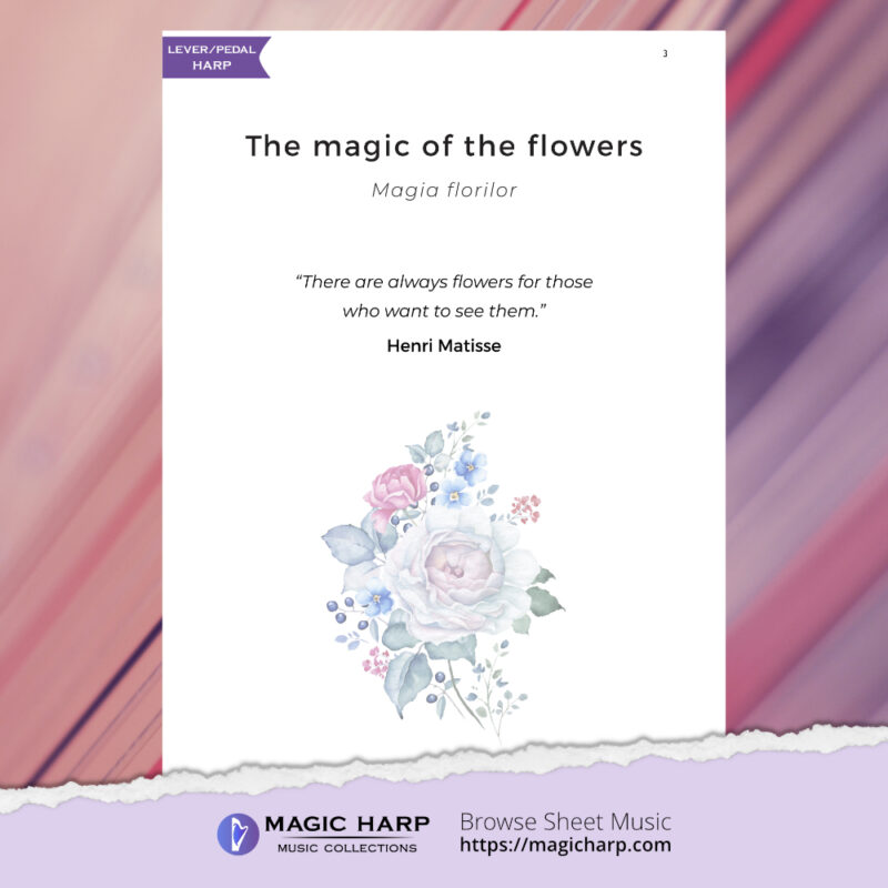 The poetry of flowers Suite - The magic of the flowers by Roxana Moișanu - preview 2