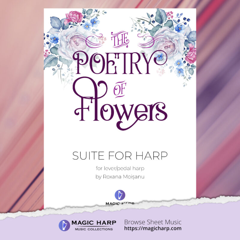 The poetry of flowers Suite by Roxana Moișanu - cover