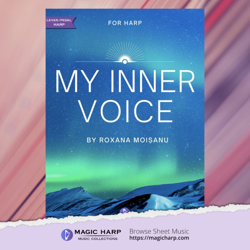 My inner voice by Roxana Moișanu • magicharp.com•Magic Harp Music Collections-cover