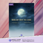 Moonlight above the clouds for harp by Roxana Moișanu • magicharp.com - 1