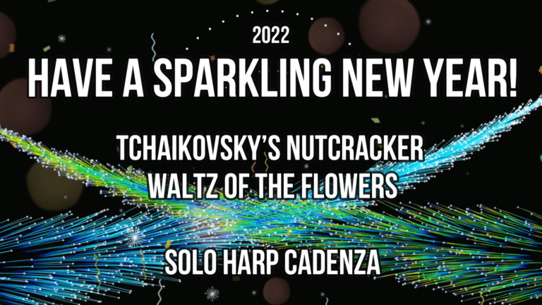 Tchaikovsky’s Nutcracker - Waltz of the Flowers - Harp Cadenza performed by Roxana Moișanu