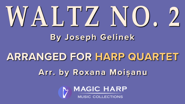 Waltz no 2 by Joseph Gelinek HARP QUARTET