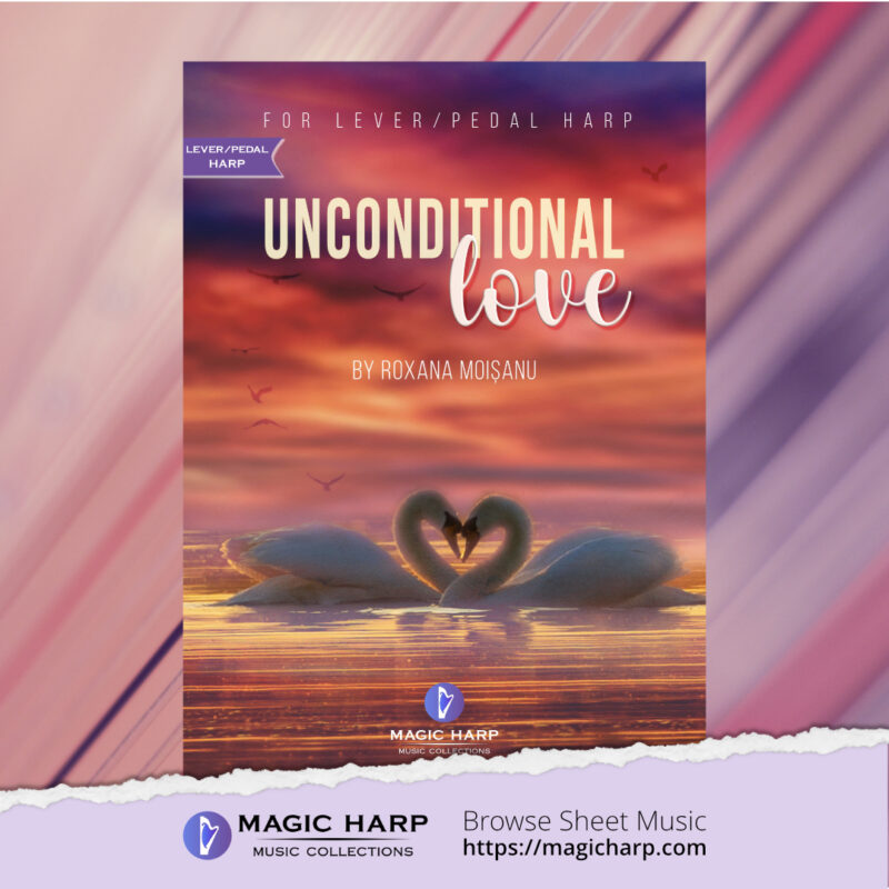 Unconditional love for harp by Roxana Moisanu-magicharp.com-1