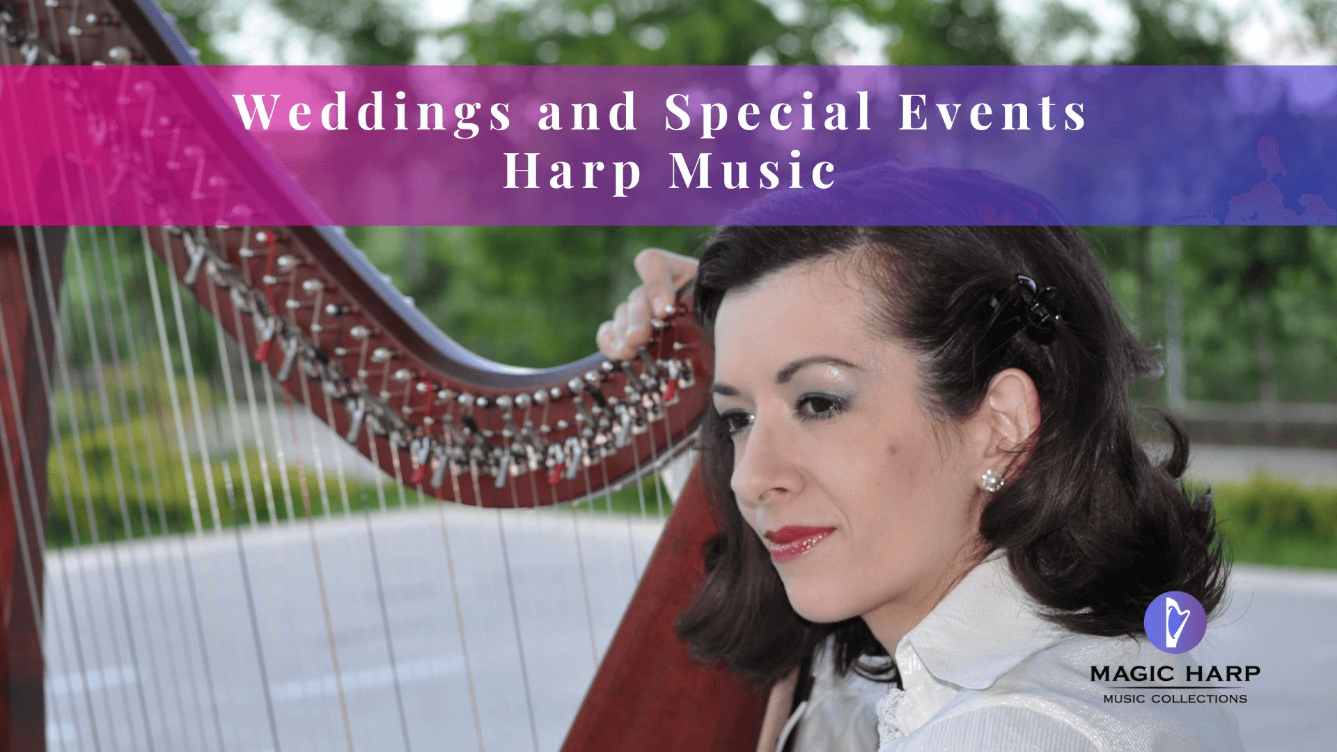 Weddings Special Events Harp Music - Harpă Nunți Evenimente Roxana Moisanu